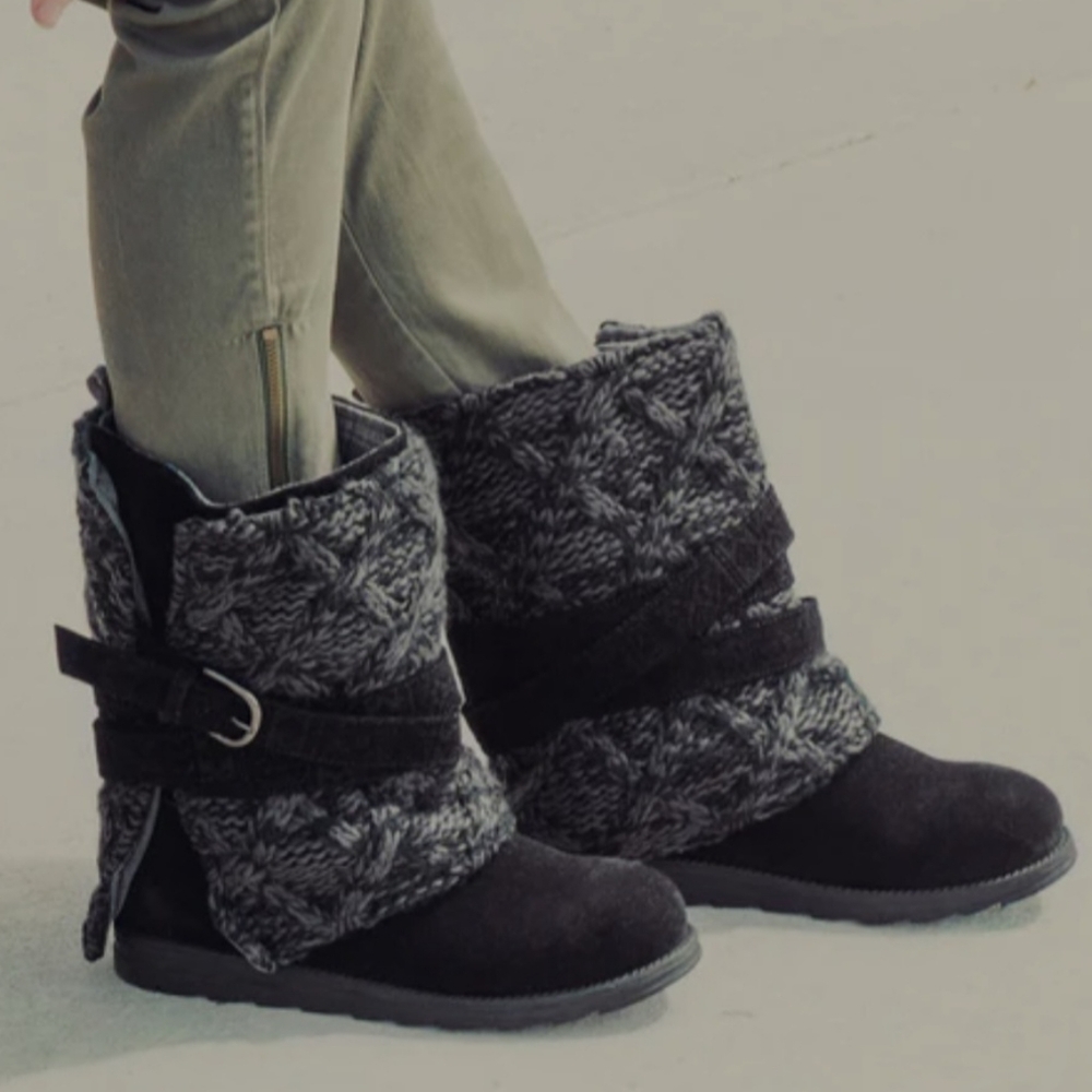 Muk Luks Convertible Nikki Sweater Boots